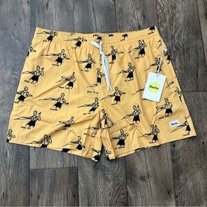 duvin swim trunks Surf Shorts Men’s Size XXL Yellow